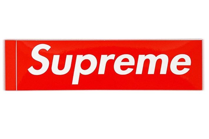 SUPREME ステッカー